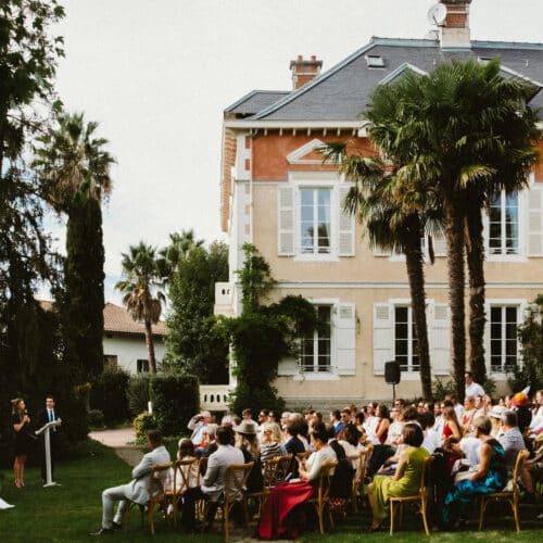 Mariage champetre Ceremonie laique pays basque