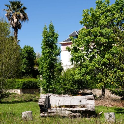 jardins du domaine près de Biarritz